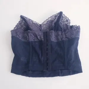 Free People Adore Me Corset Lace Cropped Top thumbnail 4