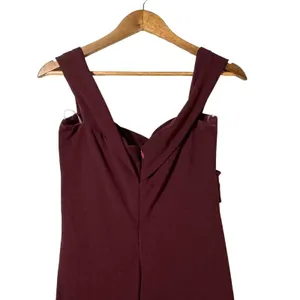 Nookie Camille Off Shoulder Wine Maxi Gown Formal Dress NWT Large thumbnail 8