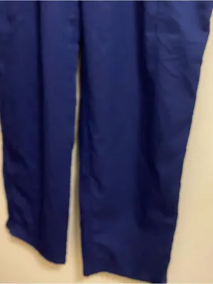 NiaaHinn Womens Dark Navy Blue Scrub Pants L Large Scrubs Medical Nursing Nurse thumbnail 4