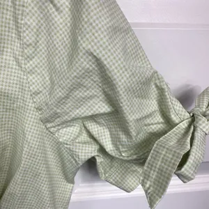 Copper Key Spring Fit Flare Midi Dress Babydoll Cottage Core Coastal Spring Retro Gingham thumbnail 4