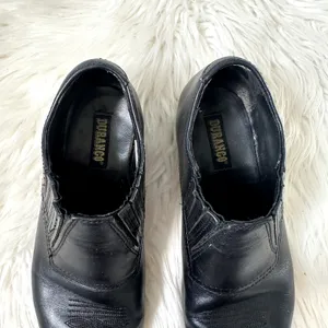 VTG Durango Western Leather Ankle Boots Sz 8.5 thumbnail 3