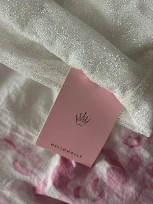Hello Molly Sparkley White Mini Dress thumbnail 4