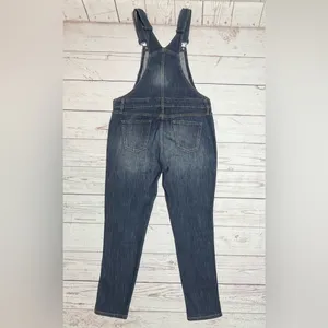 Gap Factory Store Indigo Denim Overalls, Size Small thumbnail 3