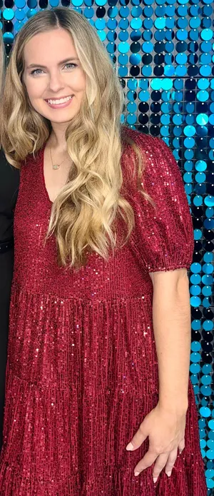 Red Sequin Dress thumbnail 1