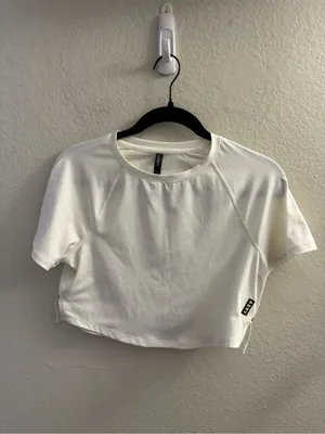 ASRV X EQUINOX AEROSILVER CROPPED TRAINING TEE Size XS Athletic Running Hyrox thumbnail 3