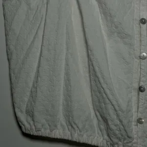 Lucky Brand White Eyelet Crop Top Button Front Square Neck Women's‎ Size L thumbnail 9