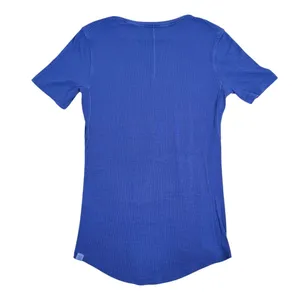 Lululemon Hold Tight Short Sleeve Shirt Size 2 Pitch Blue Minimal Lounge Comfot thumbnail 3