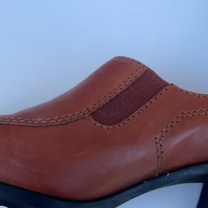 Clarks ankle leather boots size 7.5 2.5inch block heels thumbnail 12