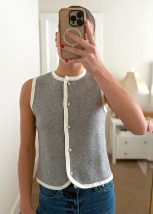 sincerely jules sweater vest  thumbnail 1