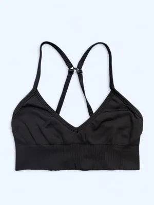 Lululemon Ebb to street sport bra black yoga activewear Pilates gym training 4 thumbnail 4