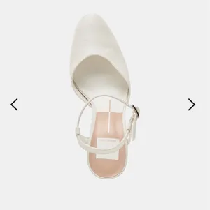 DV by Dolce Vita Claud Heels White Satin thumbnail 2