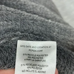 Patagonia Womens L Re-Tool Snap-T‎ Fleece Pullover Grey Mint Green thumbnail 4