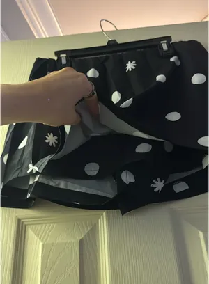 Polka dot skirt Black Size M thumbnail 2