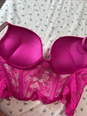 NEW WITH TAG Victoria’s Secret Dream Angels Lace Longline push up Bra thumbnail 7