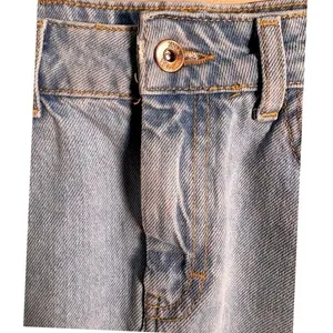 ZARA Light Wash Denim‎ Mini Skirt Distressed Size US Size Small thumbnail 7
