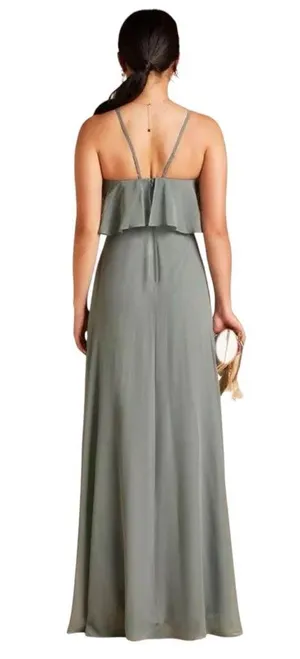 Birdy Grey Jules Dress Chiffon Sea Glass Size M thumbnail 2