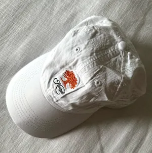 Kiawah Island White Mesh Golf Hat thumbnail 1