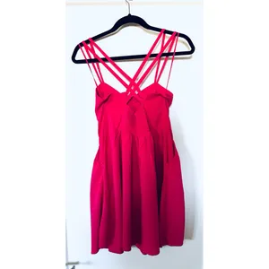Express Hot Pink Cami Sundress thumbnail 4