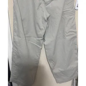 Hollister Baggy Skater Pants Womens S drawstring waist Tan Khaki Utility Surplus thumbnail 5