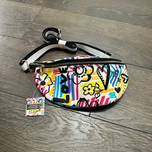 Brighton Women’s Graffiti Love Crossbody Belt Bag New thumbnail 1