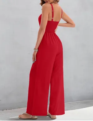 Amazon Jumpsuit Romper Red thumbnail 2