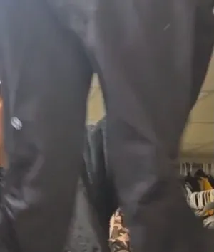 Lululemon Black Athletic leggings with Logo thumbnail 1
