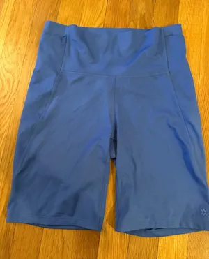 All in Motion Biker Shorts Blue thumbnail 1