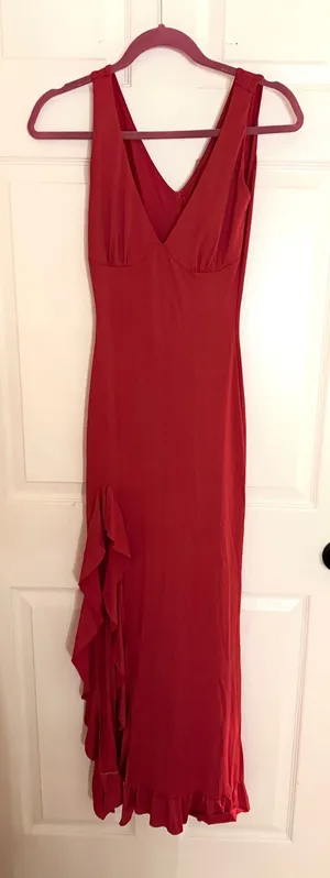Red Bodycon Dress Size XS thumbnail 2