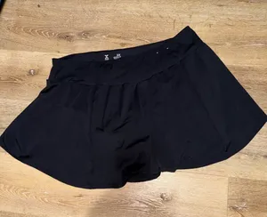 Xersion Black Women's Active Skort Shorts thumbnail 1