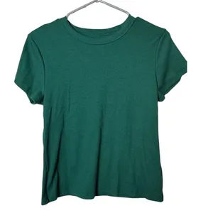 Old Navy Women's Crew Neck Crop Short Sleeve Tee Sz L New With Tag thumbnail 1