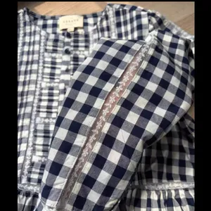 Sezane Charlina Blouse Checkered Blouse - 38 thumbnail 6