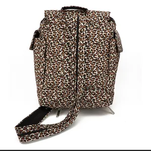 Leopard Print Women's Backpack thumbnail 4