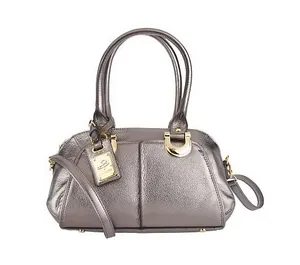 B. Makowsky Glove Leather Zip Top Convertible Satchel A203086 NWT Vanilla thumbnail 9