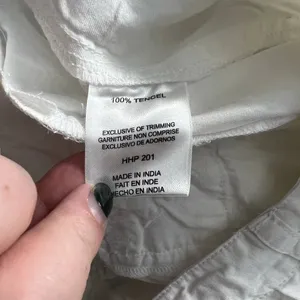 House of Harlow 1960‎ White Cropped Drawstring Pants Size US Small thumbnail 10