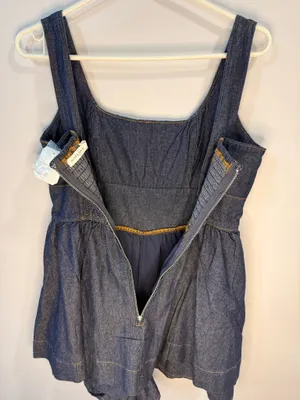 Altar'd State Denim Romper Size S thumbnail 4