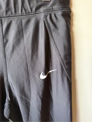 Nike Women’s Black Dri-FIT Running Athletic Leggings Medium thumbnail 2