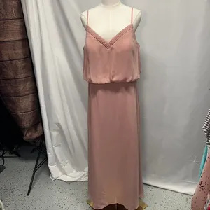 Azazie Rebecca Bridesmaid Dress Dusty Rose Pink‎ Custom Size Womens Wedding Prom thumbnail 2