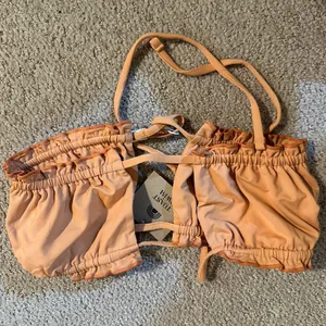 NWT Toast x Free People bandeau bikini top sandstone thumbnail 2