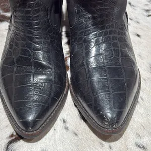 Marc‎ Alpert 100% Leather Western Studded Boots Burning Man Size 8.5 T1 thumbnail 4
