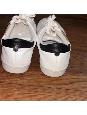 Steve Madden Fone White and Leopard Print Women's Sneakers Casual Everyday FLAWS thumbnail 7