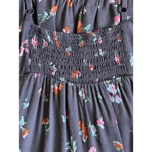 Wild Fable Floral Cami Mini Dress - Brown / Espresso Size XS thumbnail 4