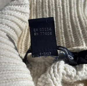 Club Monaco Women’s Sweater Heavy Cable Knit Fisherman Beige Size Large thumbnail 8