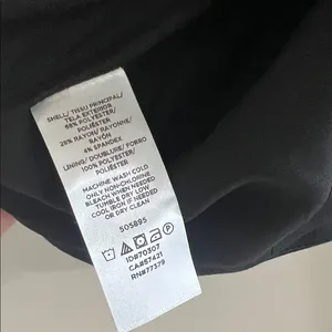 Ann Taylor Black Blazer Modern Minimalist Suit Jacket thumbnail 5
