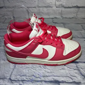 Nike Dunk Low Shoe Next Nature Womens Size 7.5 Aster Pink Sail Leather DD1873600 thumbnail 2