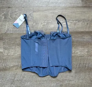 Light Blue Lace Corset Size M thumbnail 2