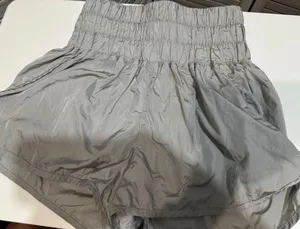 Size M Free People gray athletic shorts thumbnail 2