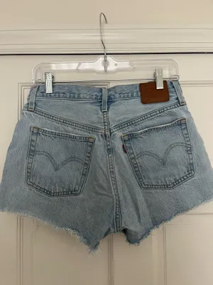 Levi’s 501 High-Rise Cut-Off Denim Shorts thumbnail 2