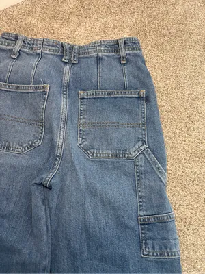 Anthropologie Pilcro The Carpenter Wide-Leg Jeans - 25 Waist thumbnail 6