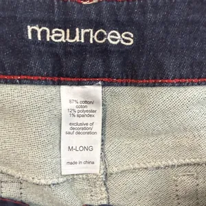 Maurices Midnight Blue Straight Leg Jeans thumbnail 5