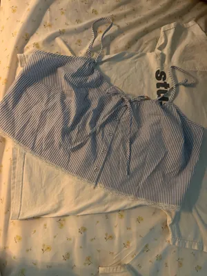 Skims cotton poplin sleep cami sz X-Large thumbnail 4